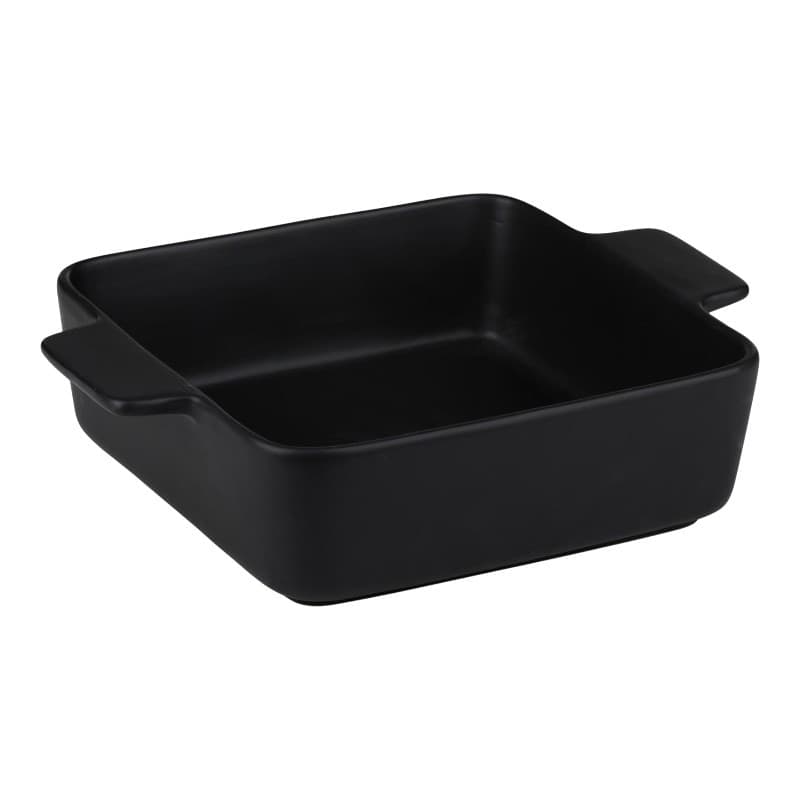 Alpina - Pirofila quadrata in ceramica 26,5x20,5x6,7 cm (nero) - 5