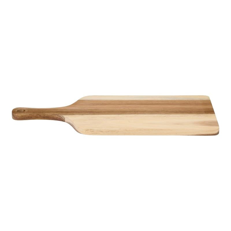 Alpina - Tagliere da portata in acacia con manico 47,5x23 cm