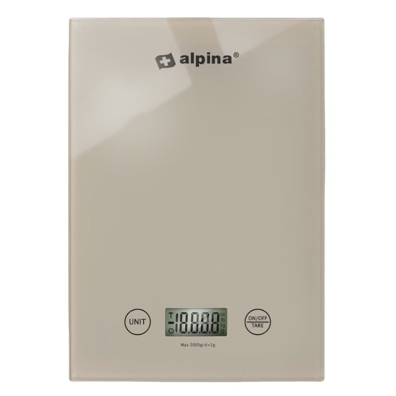 Alpina - Bilancia da cucina digitale fino a 5 kg - 5