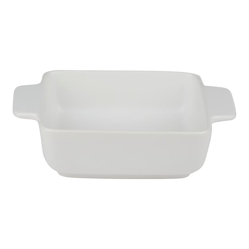Alpina - Pirofila quadrata in ceramica 21x15,8x5,8 cm (bianca) - 2