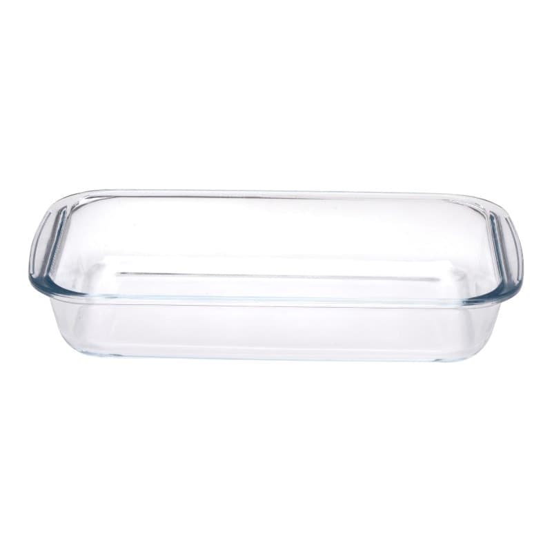 Alpina - Teglia da forno in vetro per dolci, rettangolare, 29,5x17,5x5 cm, 1,6 L - 3