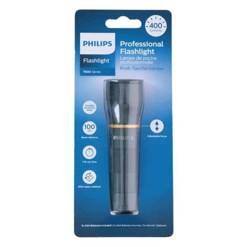 Philips - Torcia LED in alluminio 400 lumen impermeabile IPX4 - 2