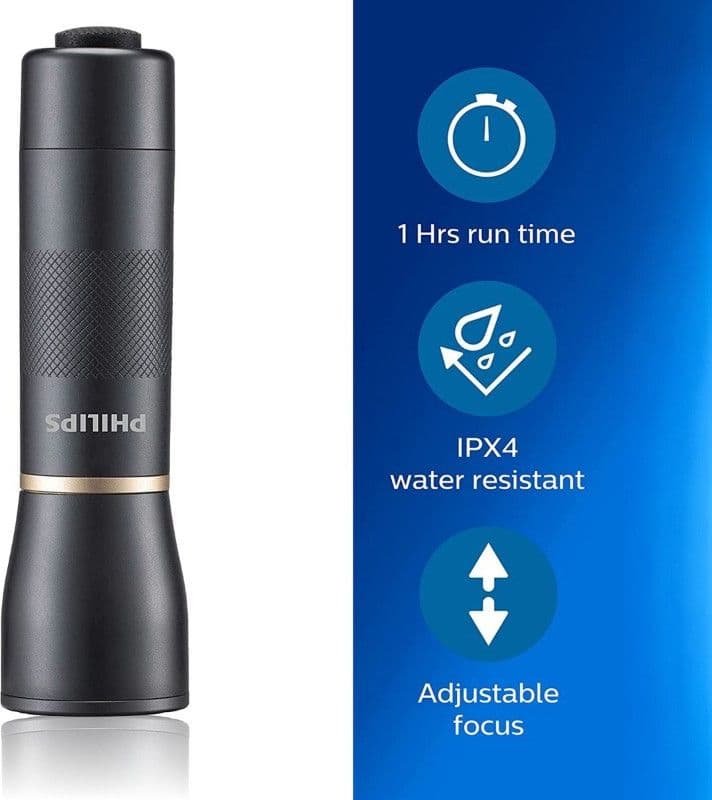 Philips - Torcia LED in alluminio 400 lumen impermeabile IPX4 - 4