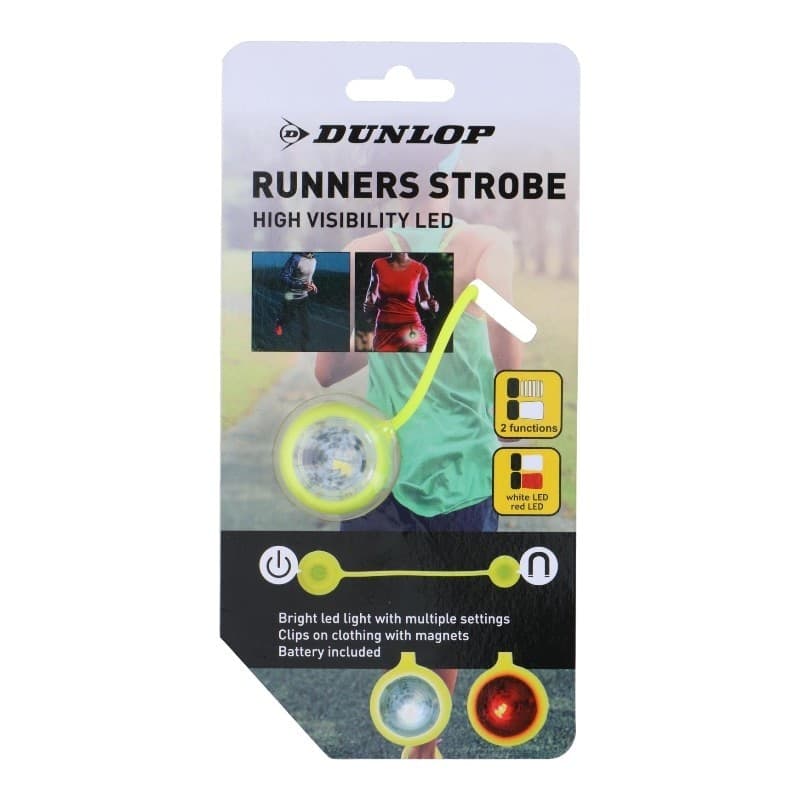Dunlop - Fascia da corsa riflettente magnetica a LED - 4