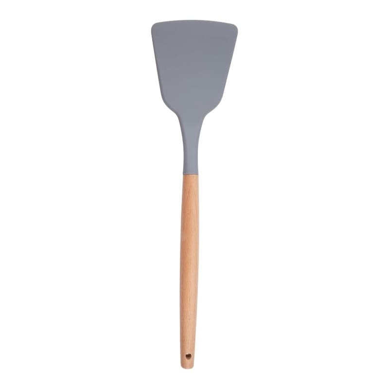 Alpina - Set di utensili da cucina in silicone con supporto, 12 pezzi - 19