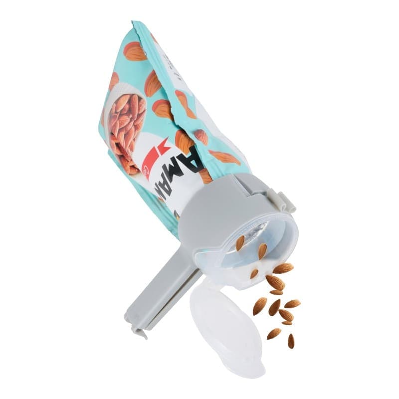 Alpina - Clip 2 in 1 per chiusura confezioni con dispenser (2 pezzi) - 2