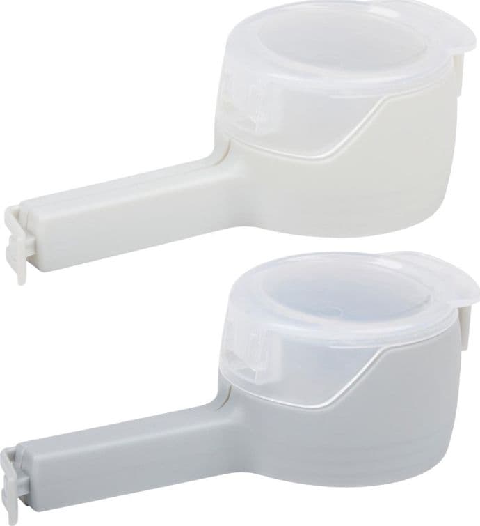 Alpina - Clip 2 in 1 per chiusura confezioni con dispenser (2 pezzi) - 8