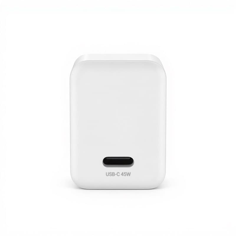 Crong Ultra Compact GaN - Caricabatterie da parete USB-C 45W PD 3.0 con PPS (bianco) - 2