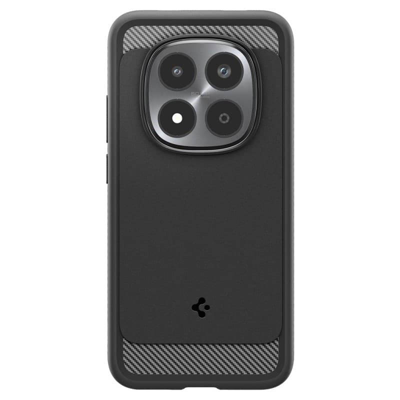Spigen Rugged Armor - Custodia per Xiaomi Redmi Note 15 Pro 5G (nero opaco) - 12
