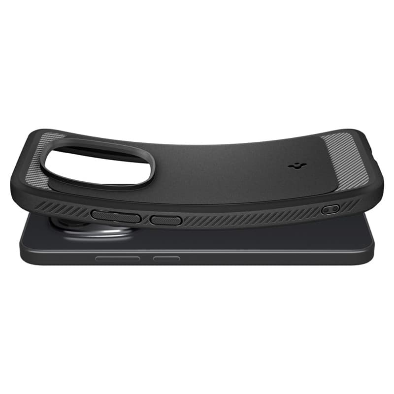 Spigen Rugged Armor - Custodia per Xiaomi Redmi Note 15 Pro 5G (nero opaco) - 9