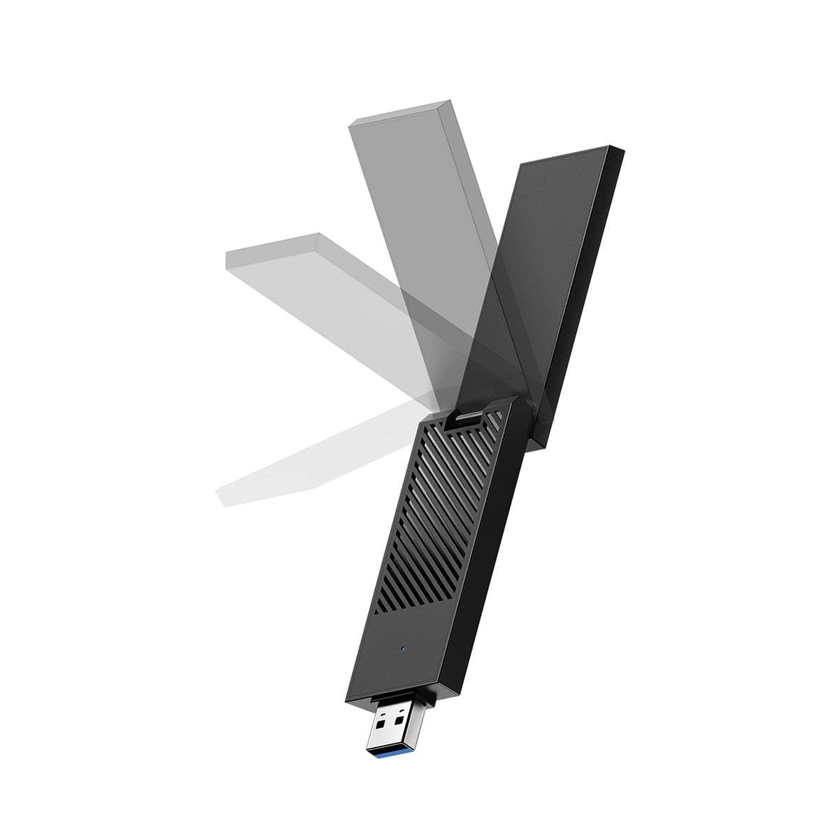 Adattatore USB 3.0 Wi-Fi 6E Triband AX5400 Nero - 9
