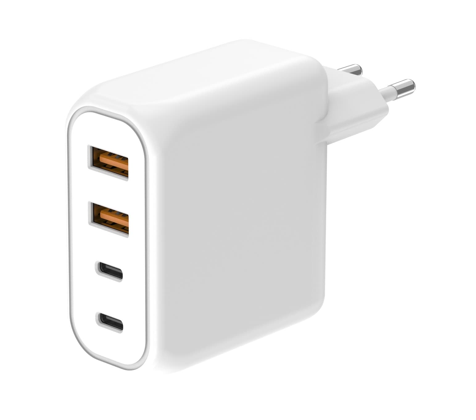 Caricatore Alimentatore 2 Porte USB-C&trade e 2 Porte USB-A da Muro 100W per Smartphone o Tablet - 4