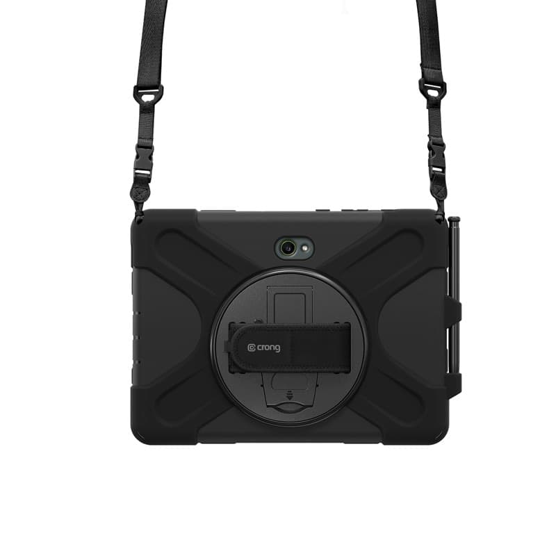 Crong Defender Plus - Custodia blindata per Samsung Galaxy Tab Active5 Pro 10.1" (nero) - 12