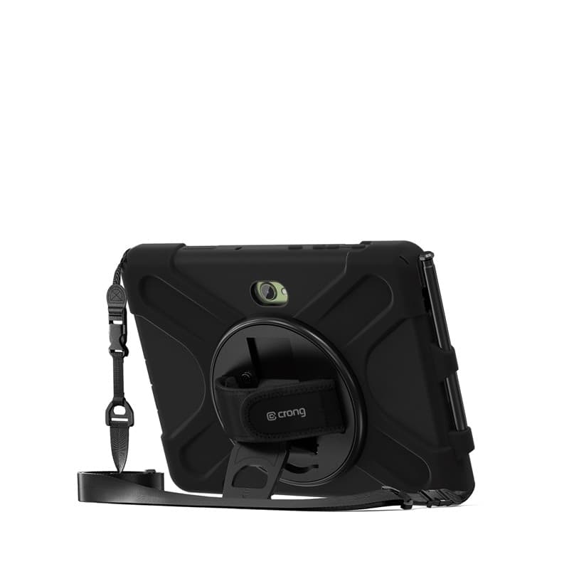 Crong Defender Plus - Custodia blindata per Samsung Galaxy Tab Active5 Pro 10.1" (nero) - 14
