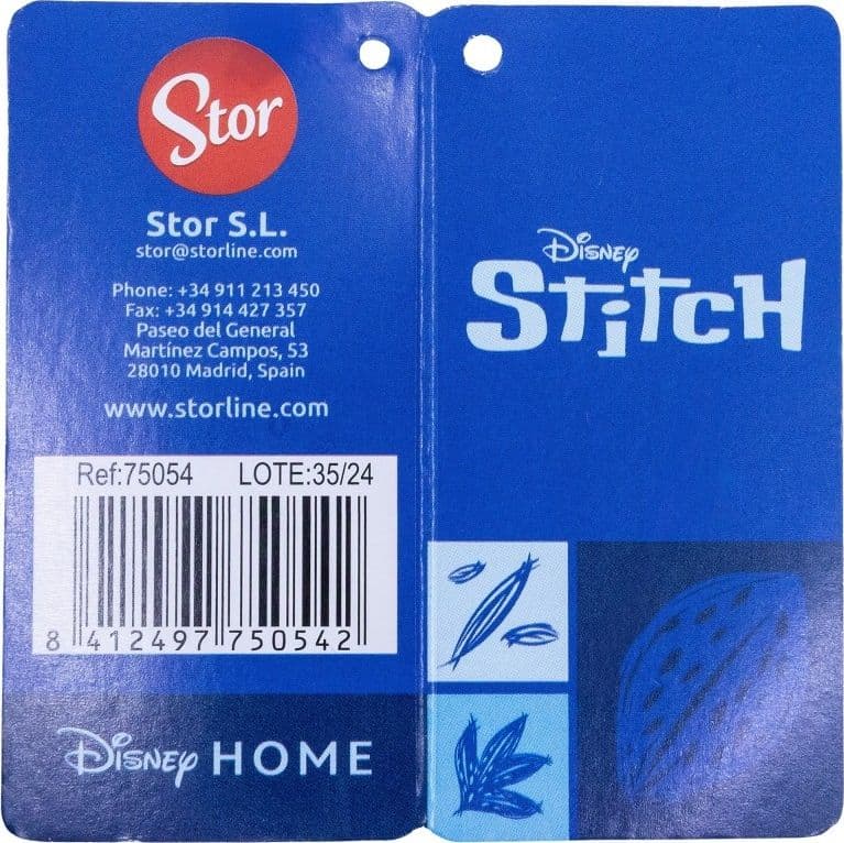 Disney Stitch - Zaino con coulisse/borsa scolastica (30 x 25 cm) - 9