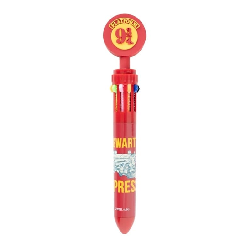 Harry Potter - Penna a sfera automatica 3D Binario 9 3/4 a 10 colori