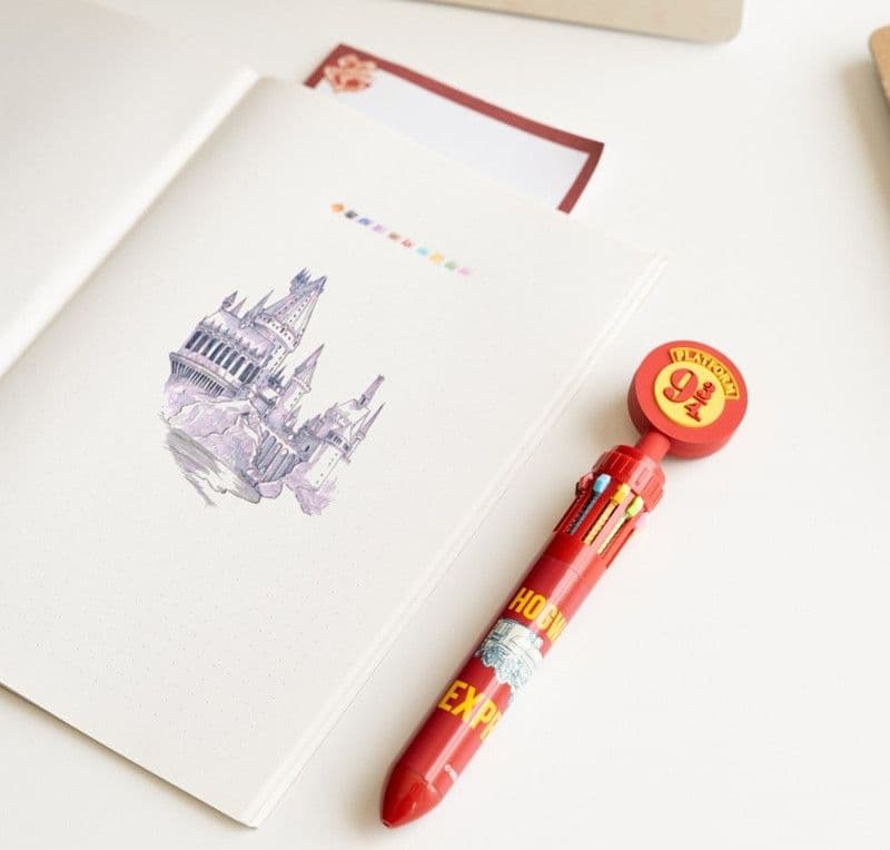 Harry Potter - Penna a sfera automatica 3D Binario 9 3/4 a 10 colori - 6