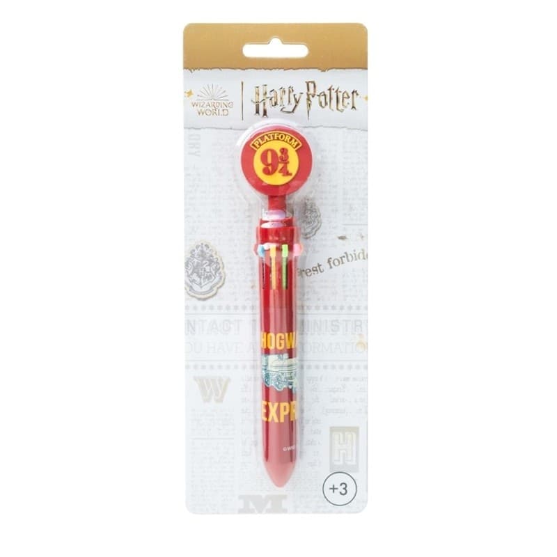 Harry Potter - Penna a sfera automatica 3D Binario 9 3/4 a 10 colori - 10