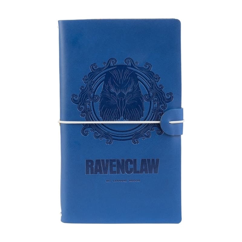 Harry Potter - Leather Travel Notebook Ravenclaw 12x19.5 cm (Blue)