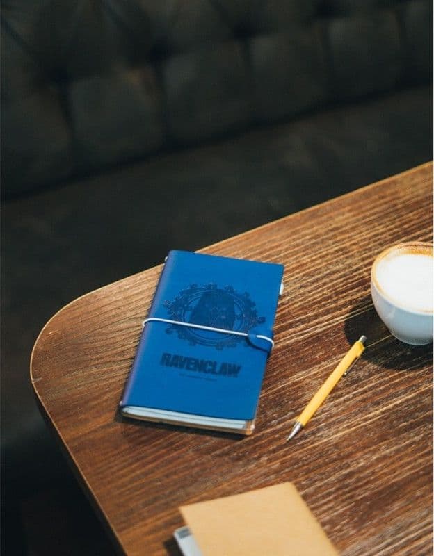 Harry Potter - Leather Travel Notebook Ravenclaw 12x19.5 cm (Blue) - 13