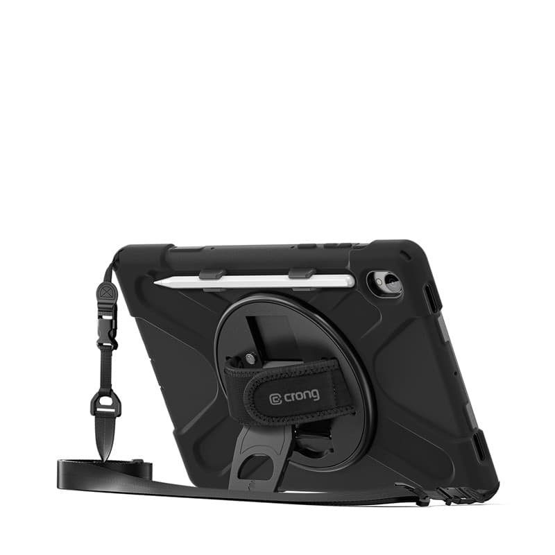 Crong Defender Plus – Custodia rinforzata per Samsung Galaxy Tab S11 11” (nera) - 4