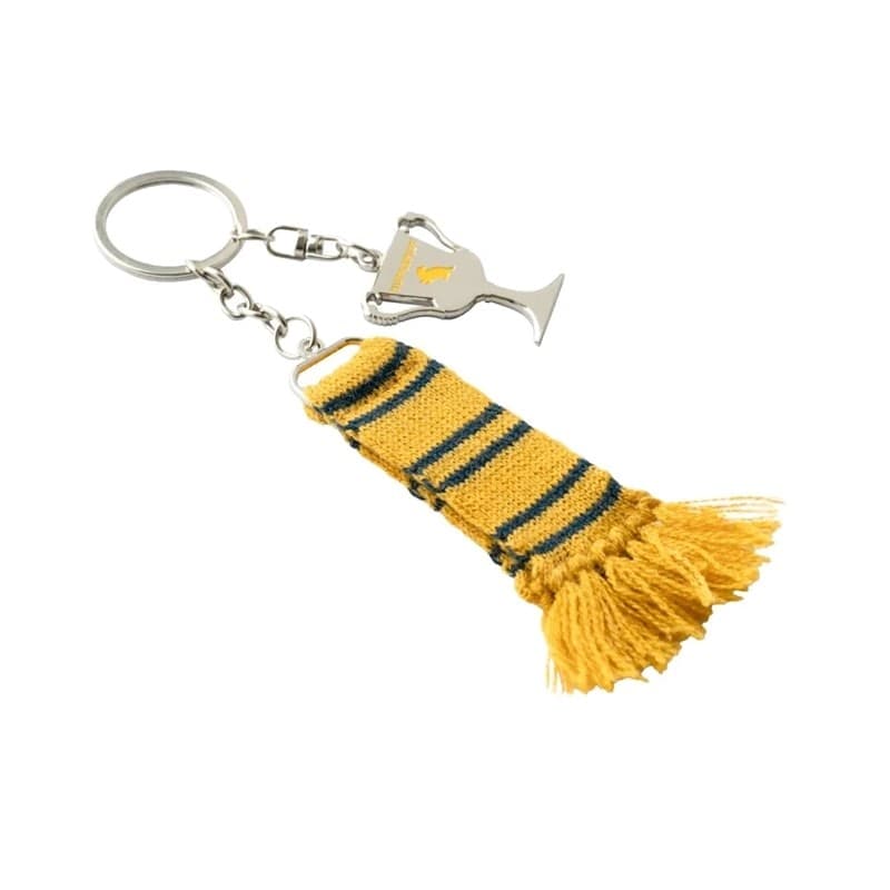 Harry Potter - Portachiavi con sciarpa di Tassorosso - 9
