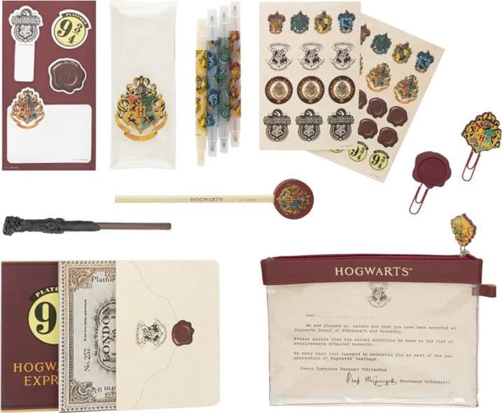 Harry Potter - set di materiale scolastico da 15 pezzi