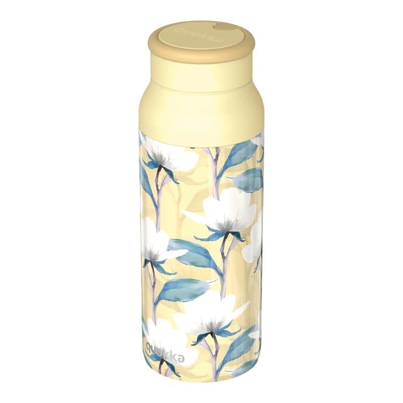 Quokka Echo - Bottiglia in acciaio inossidabile da 690 ml con manico in silicone (Magnolia) - 4