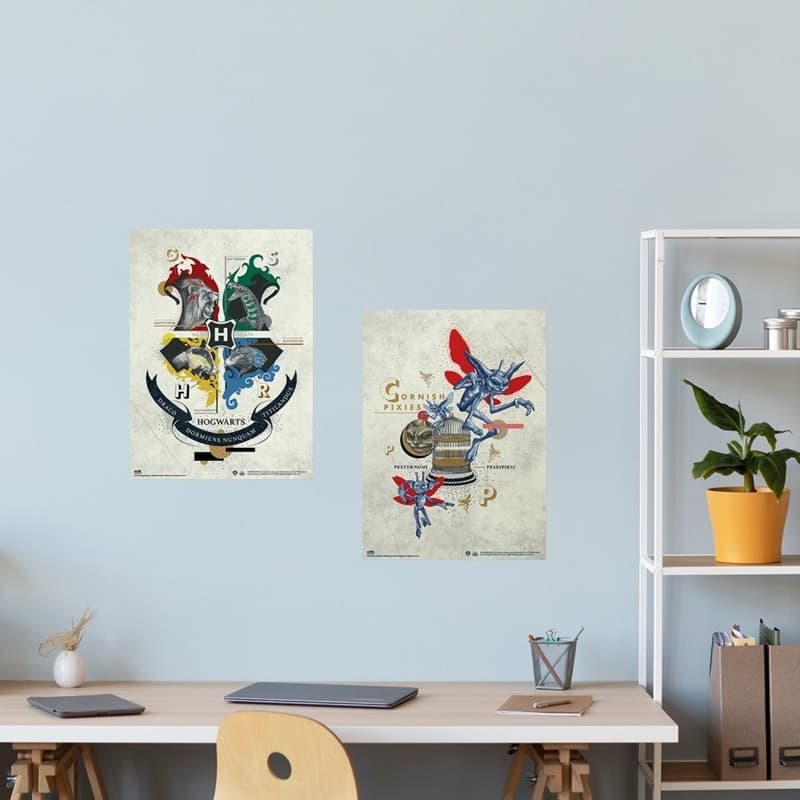 Harry Potter - Set di 2 poster da parete (38 x 52 cm) - 6