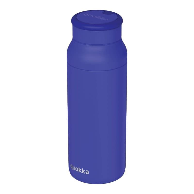 Quokka Echo - Bottiglia in acciaio inossidabile da 690 ml con manico in silicone (blu crepuscolo) - 4