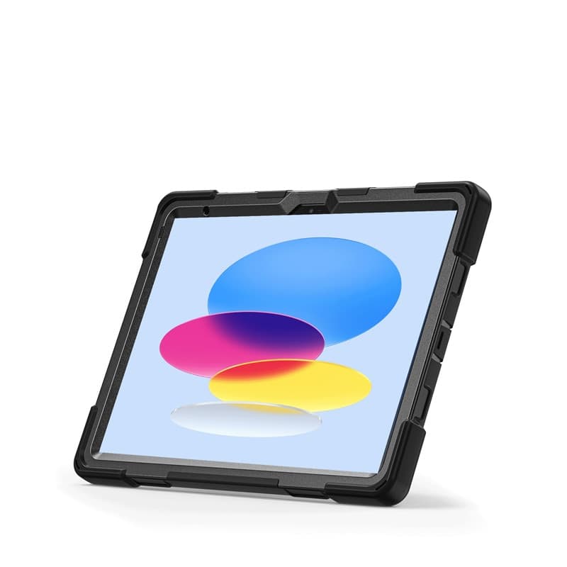 Crong Defender Plus - Custodia blindata per iPad 11" A16 (2025) / 10,9" (2022) (nero) - 2