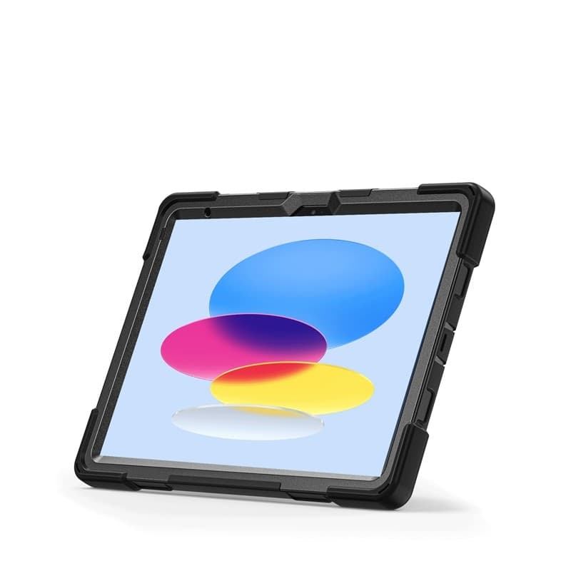Crong Defender Plus - Custodia blindata per iPad 11" A16 (2025) / 10,9" (2022) (nero) - 12