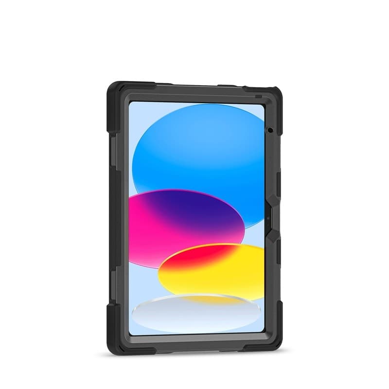 Crong Defender Plus - Custodia blindata per iPad 11" A16 (2025) / 10,9" (2022) (nero) - 14