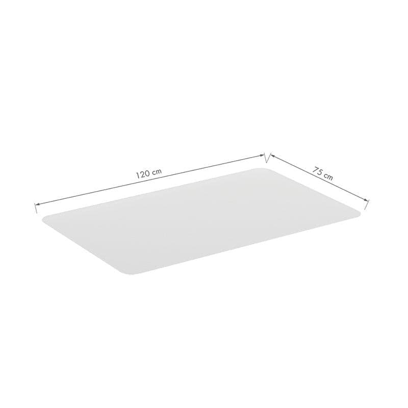 Tappetino di Protezione a Pavimento, in PVC, Trasparente, 120x75 - 2
