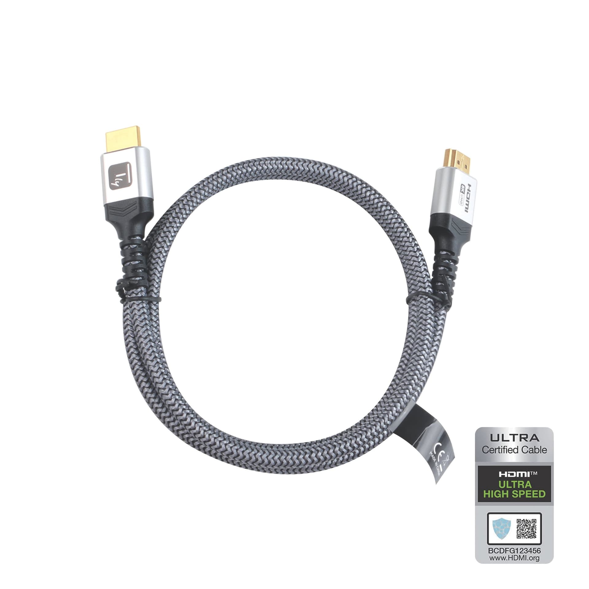 Cavo HDMI&trade Ultra High Speed 48Gbps Maschio / Maschio 8K@60Hz Certificato 1 m - 8