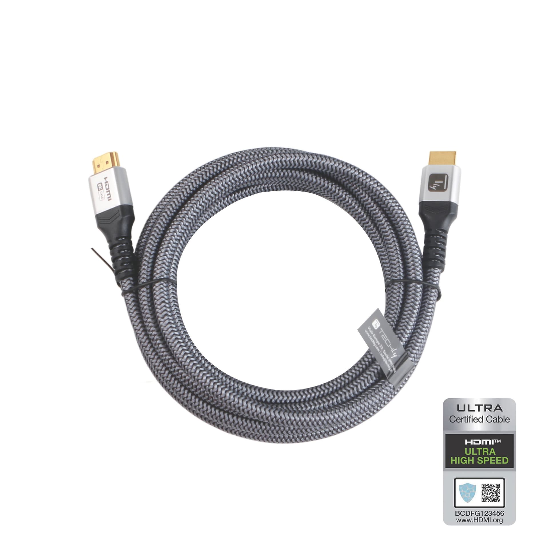 Cavo HDMI&trade Ultra High Speed 48Gbps Maschio / Maschio 8K@60Hz Certificato 3 m - 3