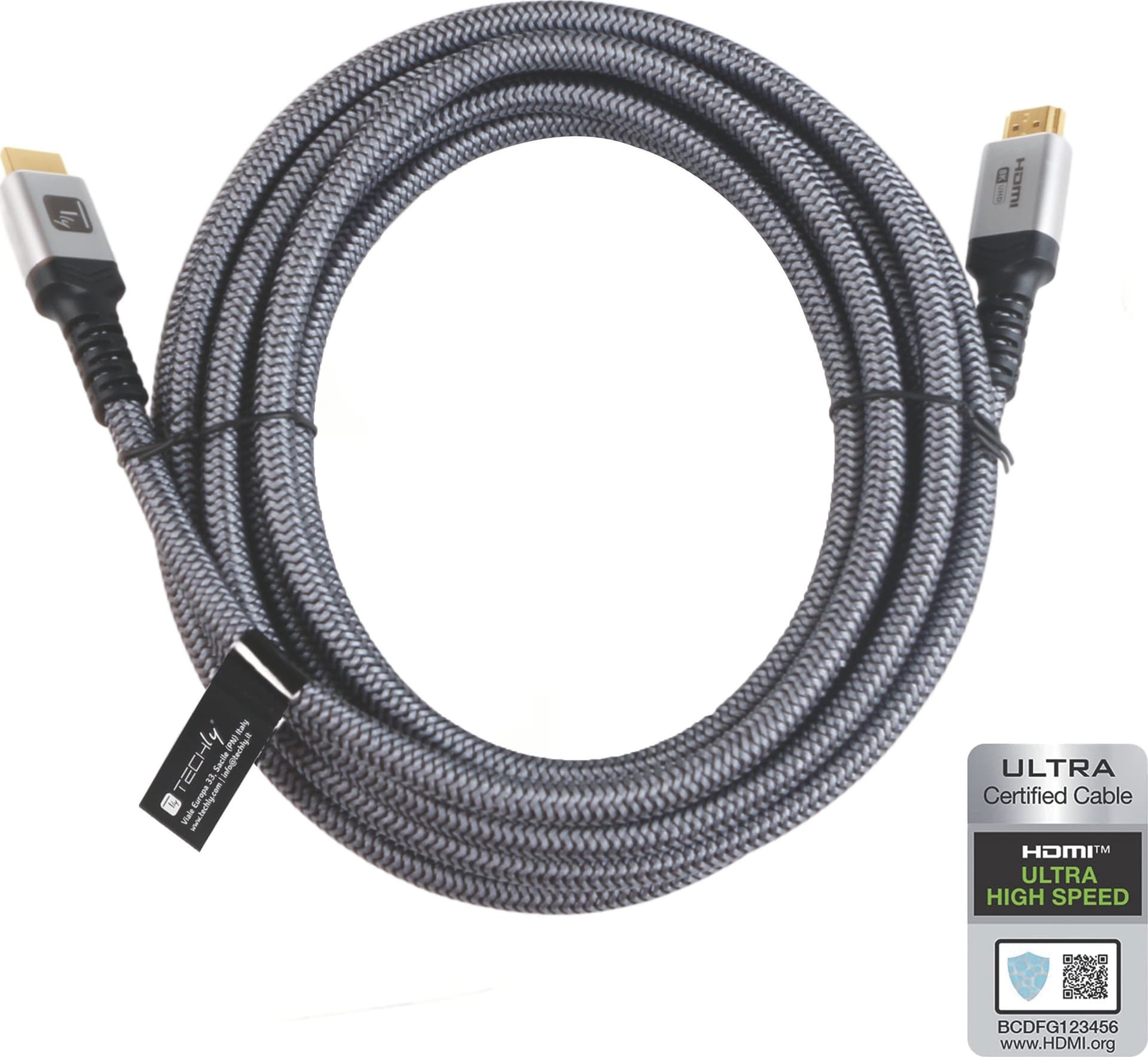 Cavo HDMI&trade Ultra High Speed 48Gbps Maschio / Maschio 8K@60Hz Certificato 5 m - 3