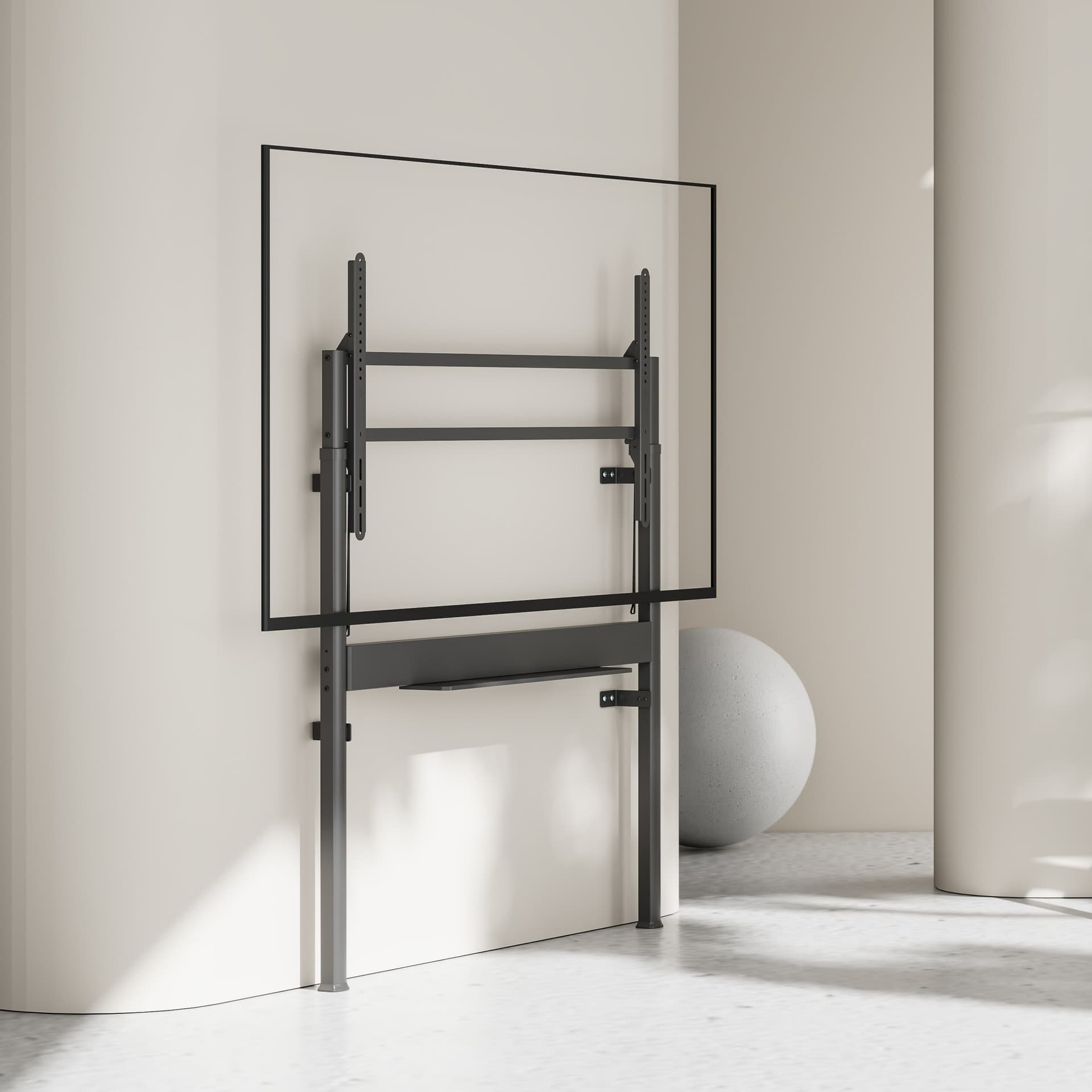 Supporto TV Slimfit Motorizzato da Parete con Altezza Regolabile per TV da 60-110'' con Telecomando - 11