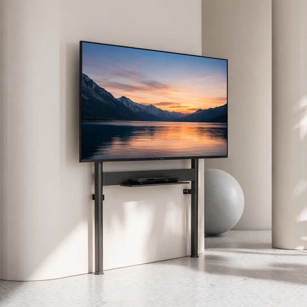 Supporto TV Slimfit Motorizzato da Parete con Altezza Regolabile per TV da 60-110'' con Telecomando - 8