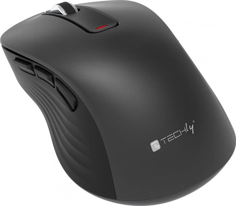 Mouse Ottico Wireless 2.4 GHZ 5D 1000/1200/1600 Dpi Nero - 4