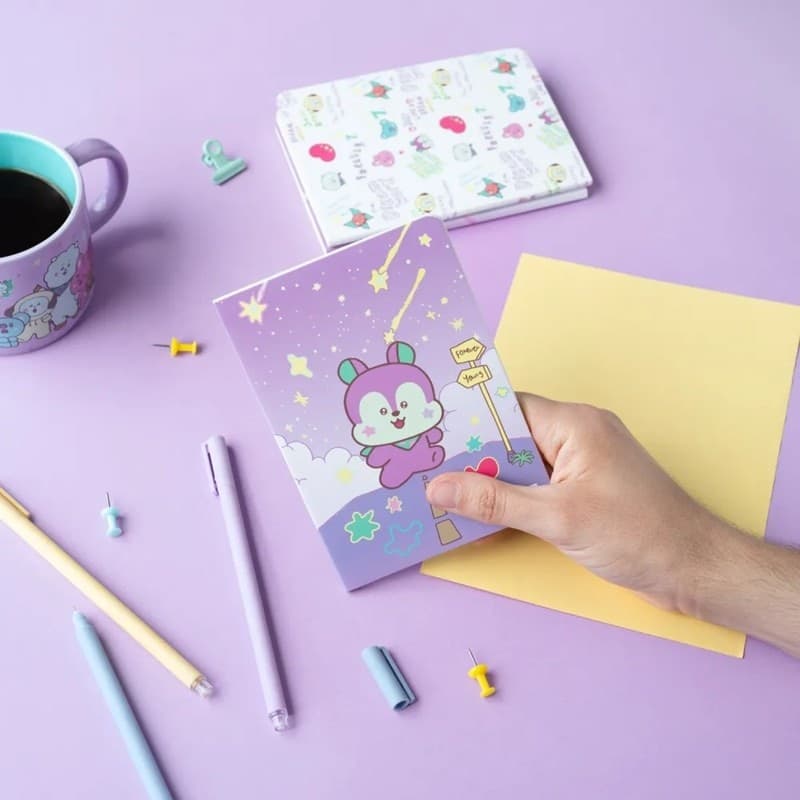 BT21 - Set di quaderni MANG A6 (3 pezzi) - 11