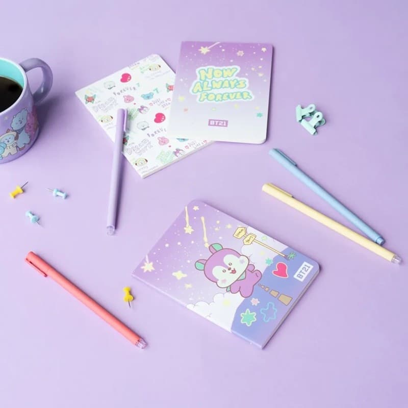 BT21 - Set di quaderni MANG A6 (3 pezzi) - 14