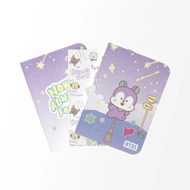 BT21 - Set di quaderni MANG A6 (3 pezzi) - 8