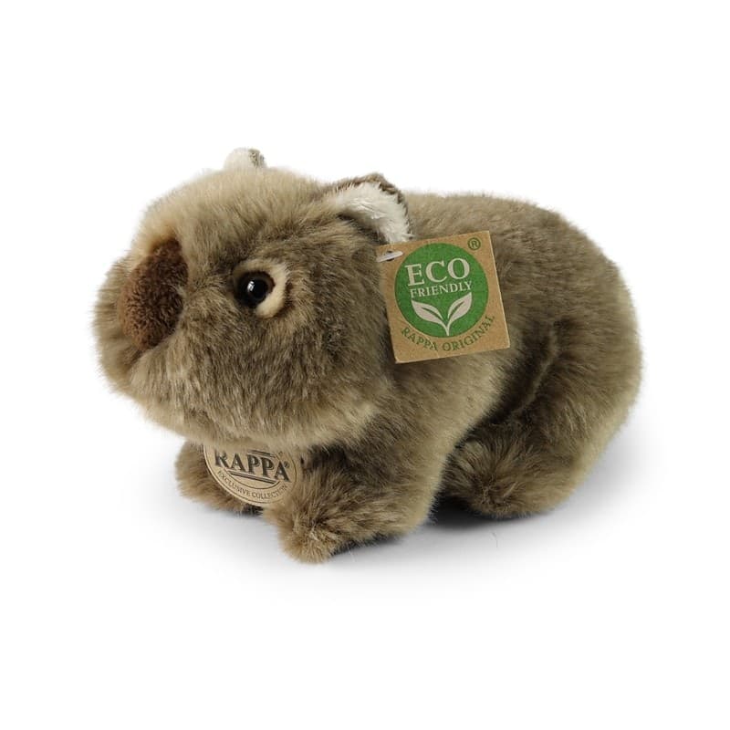 Rappa - Peluche realistico Wombat 20 cm Eco-Friendly - 5