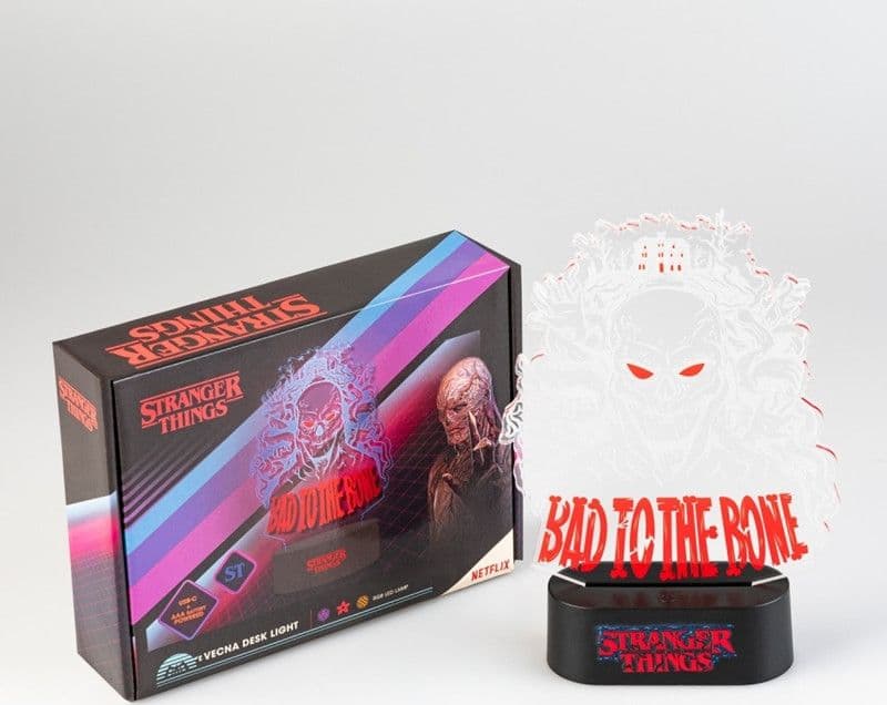 Stranger Things - Lampada da notte a LED Bad To The Bone (16 x 24 cm) - 4