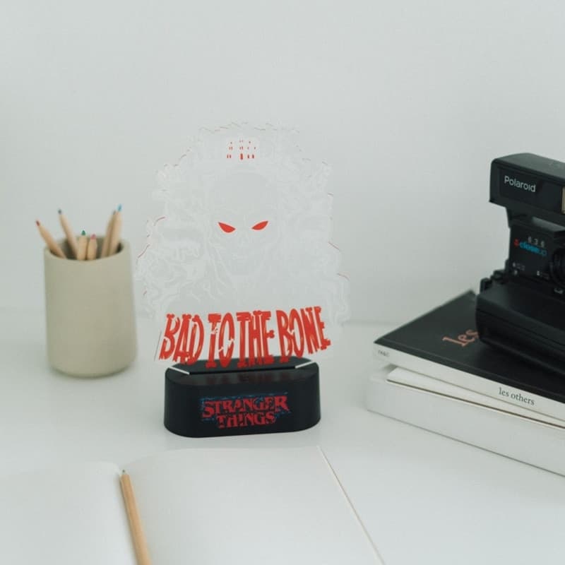 Stranger Things - Lampada da notte a LED Bad To The Bone (16 x 24 cm) - 5