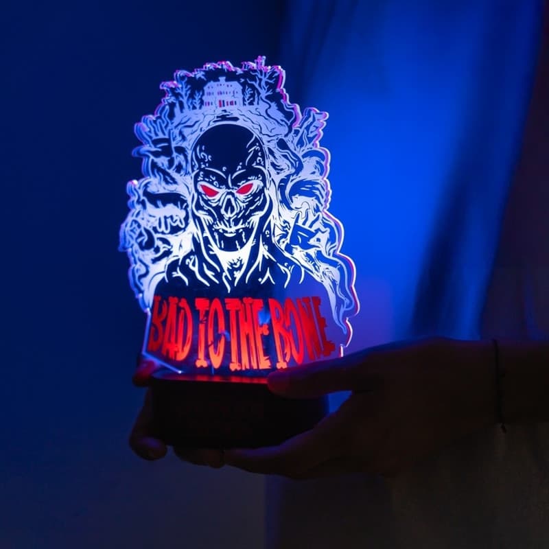 Stranger Things - Lampada da notte a LED Bad To The Bone (16 x 24 cm) - 8