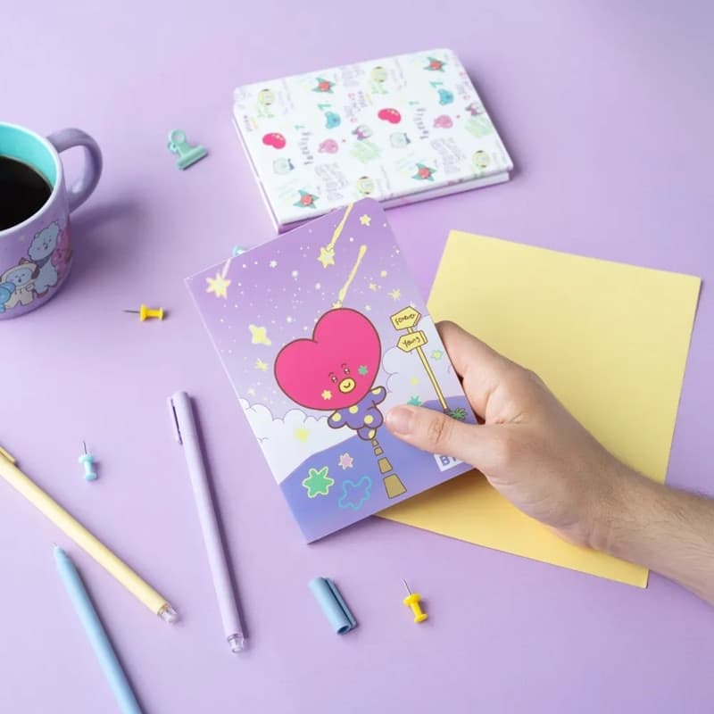 BT21 - Set di quaderni A6 TATA (3 pezzi) - 4