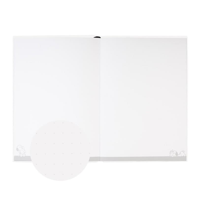 Snoopy - Quaderno di peluche / quaderno A5 della collezione Lazy Days - 11