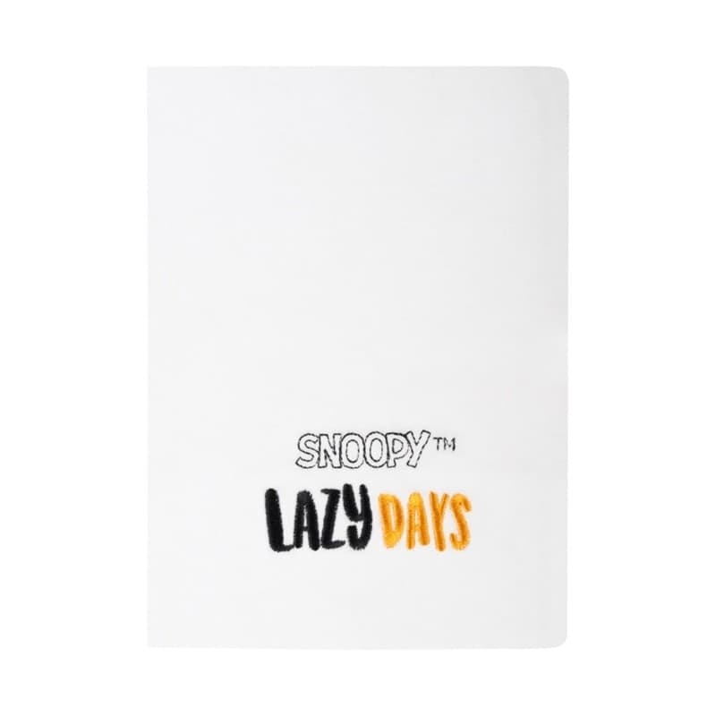Snoopy - Quaderno di peluche / quaderno A5 della collezione Lazy Days - 10